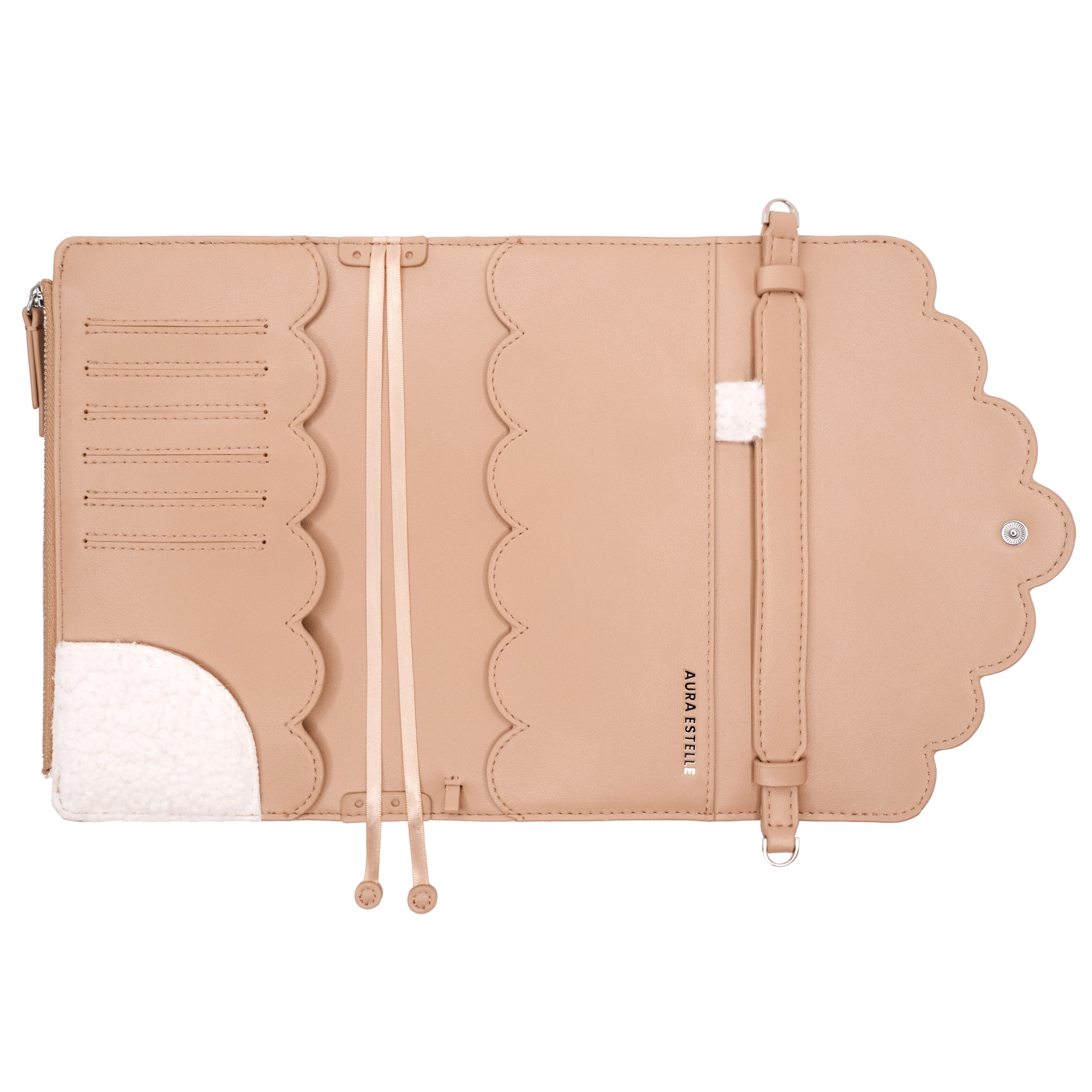 Shearling Planner Cover Weeks - Cream White