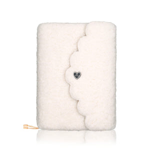 Shearling Planner Cover B6 - Cream White