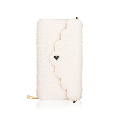 Shearling Planner Cover Weeks - Cream White