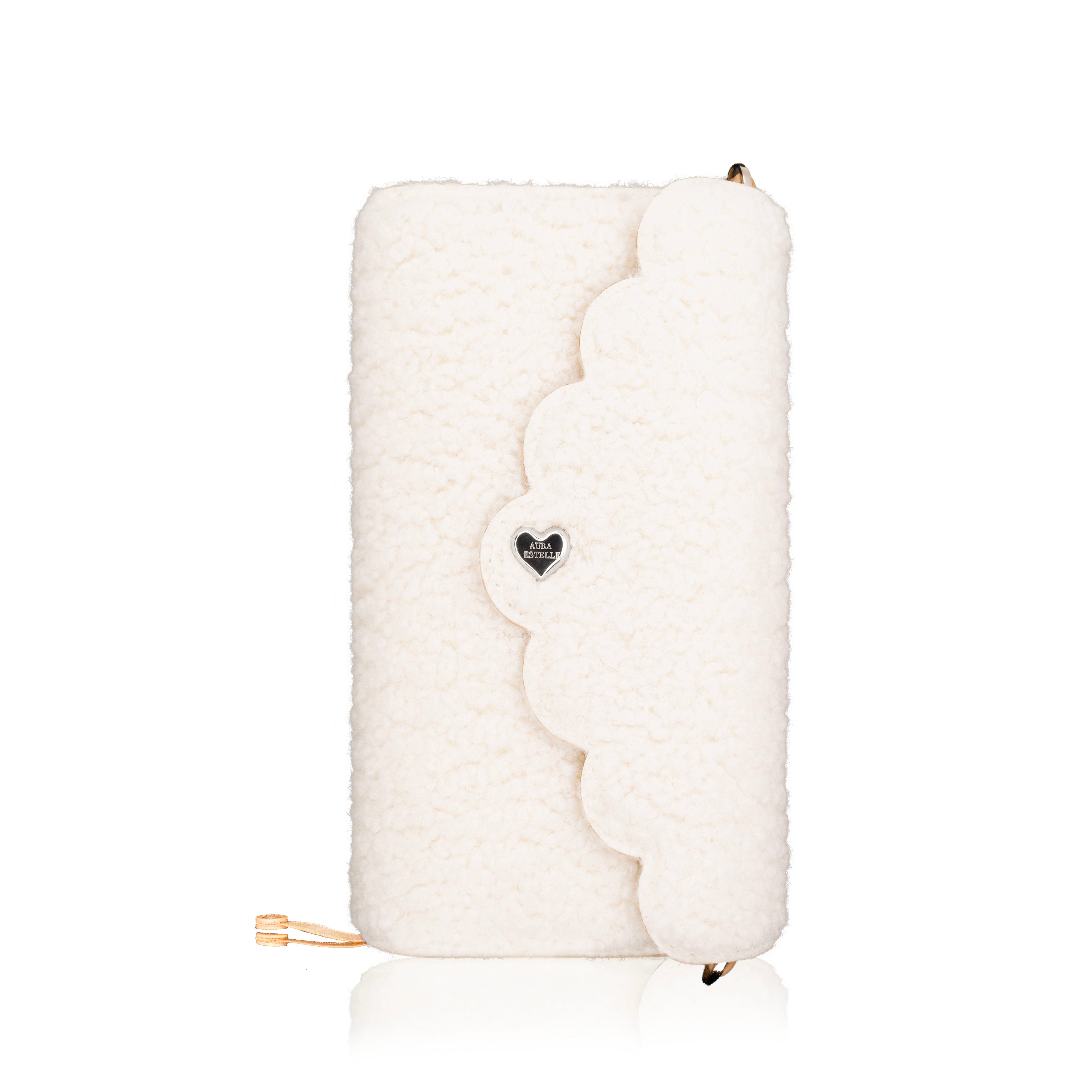 Shearling Planner Cover Weeks - Cream White
