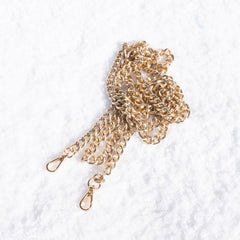 Aura Estelle Chain Straps Links gold chain strap links grouped together