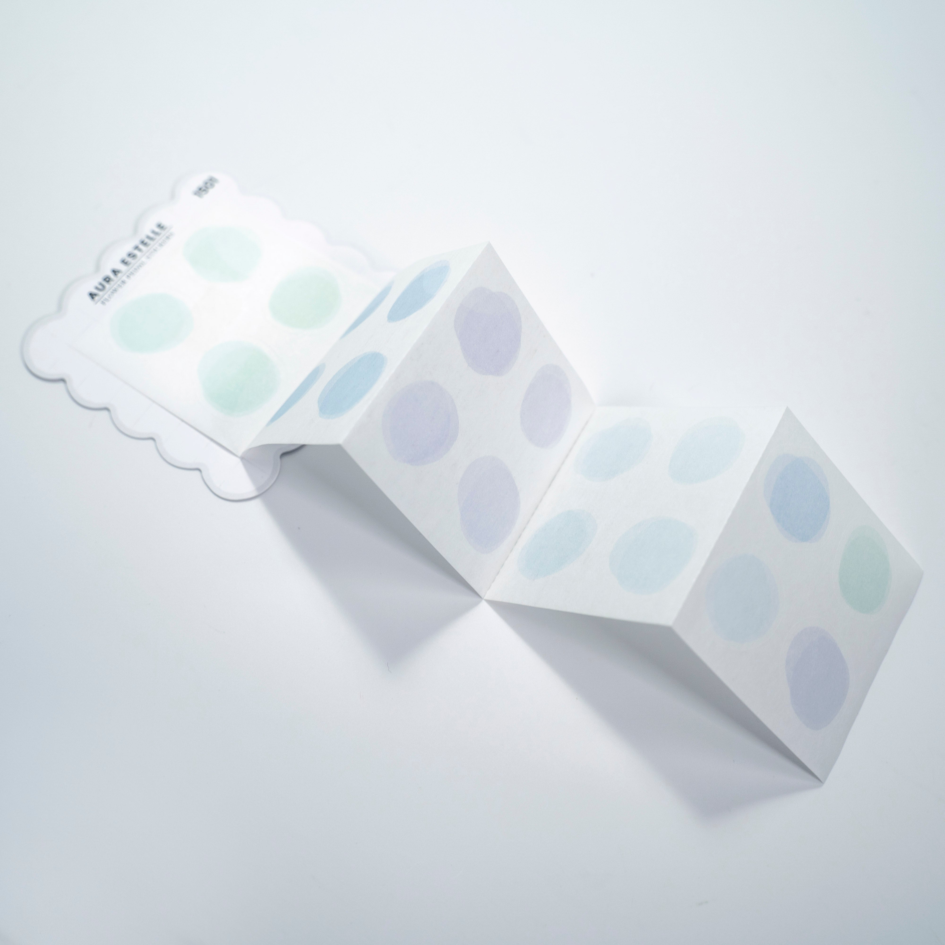 Washi Stickers | Flower Petals Blue
