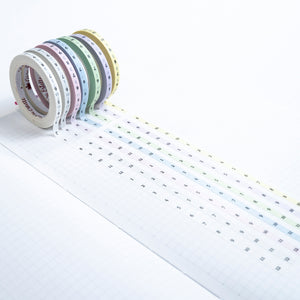 Time Slot Washi Box [Pastel] 0.15"