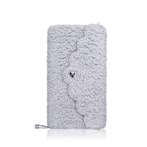 Shearling Planner Cover Weeks - Dusty Blue