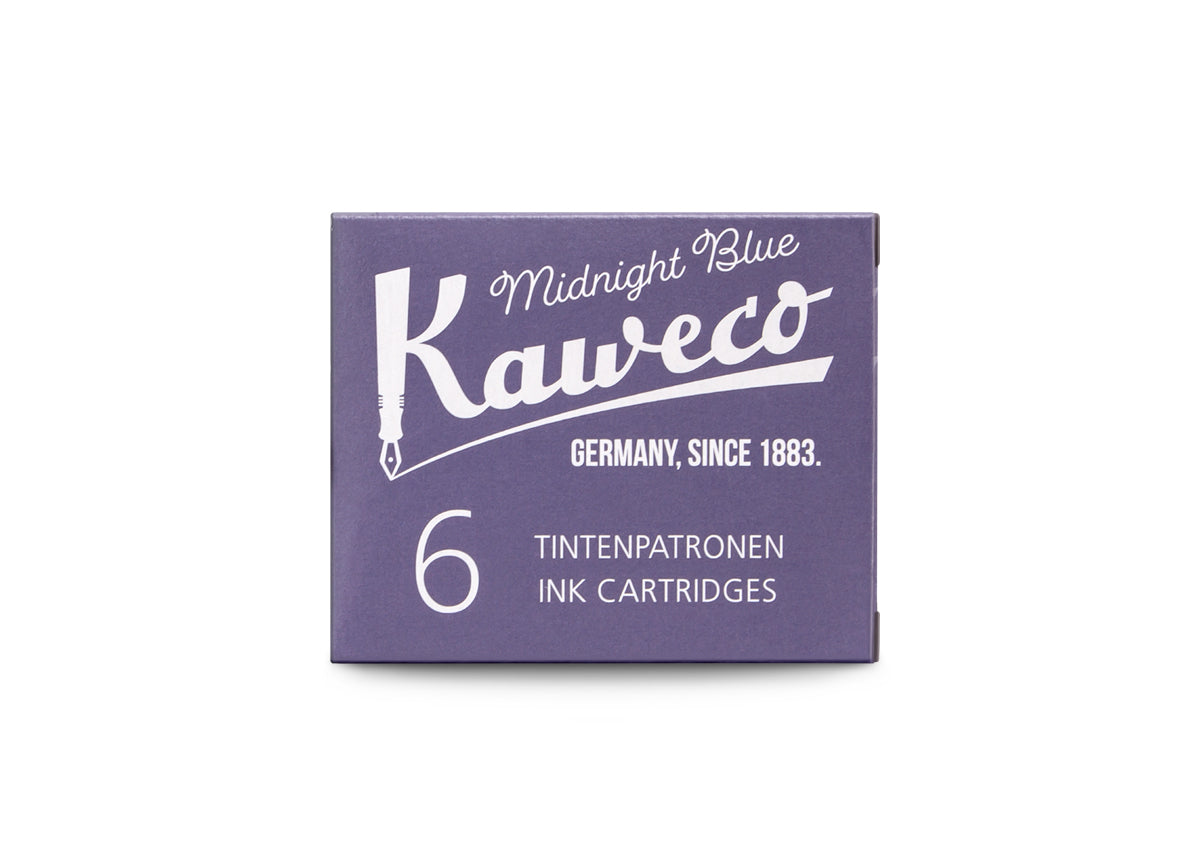 Kaweco Ink Cartridges 6-Pack Midnight Blue