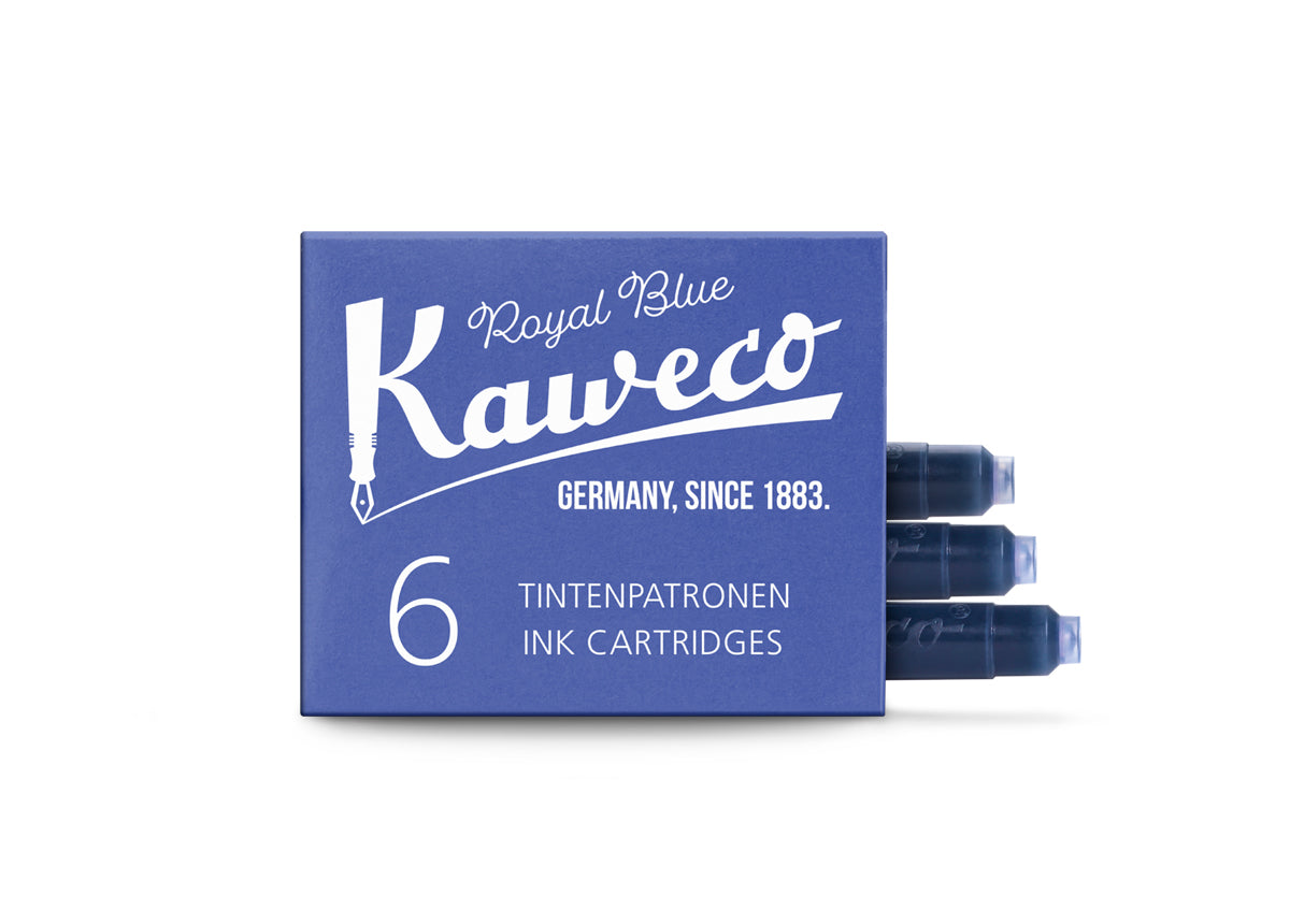 Kaweco Ink Cartridges Royal Blue 6-Pack