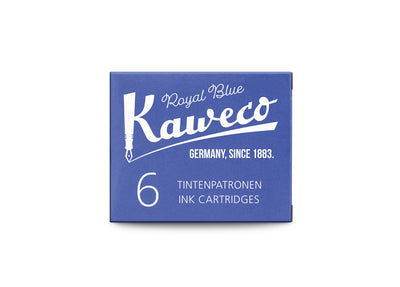 Kaweco Ink Cartridges Royal Blue 6-Pack