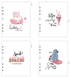 12 Months Dashboards With Arctic Drawings A5W 1005