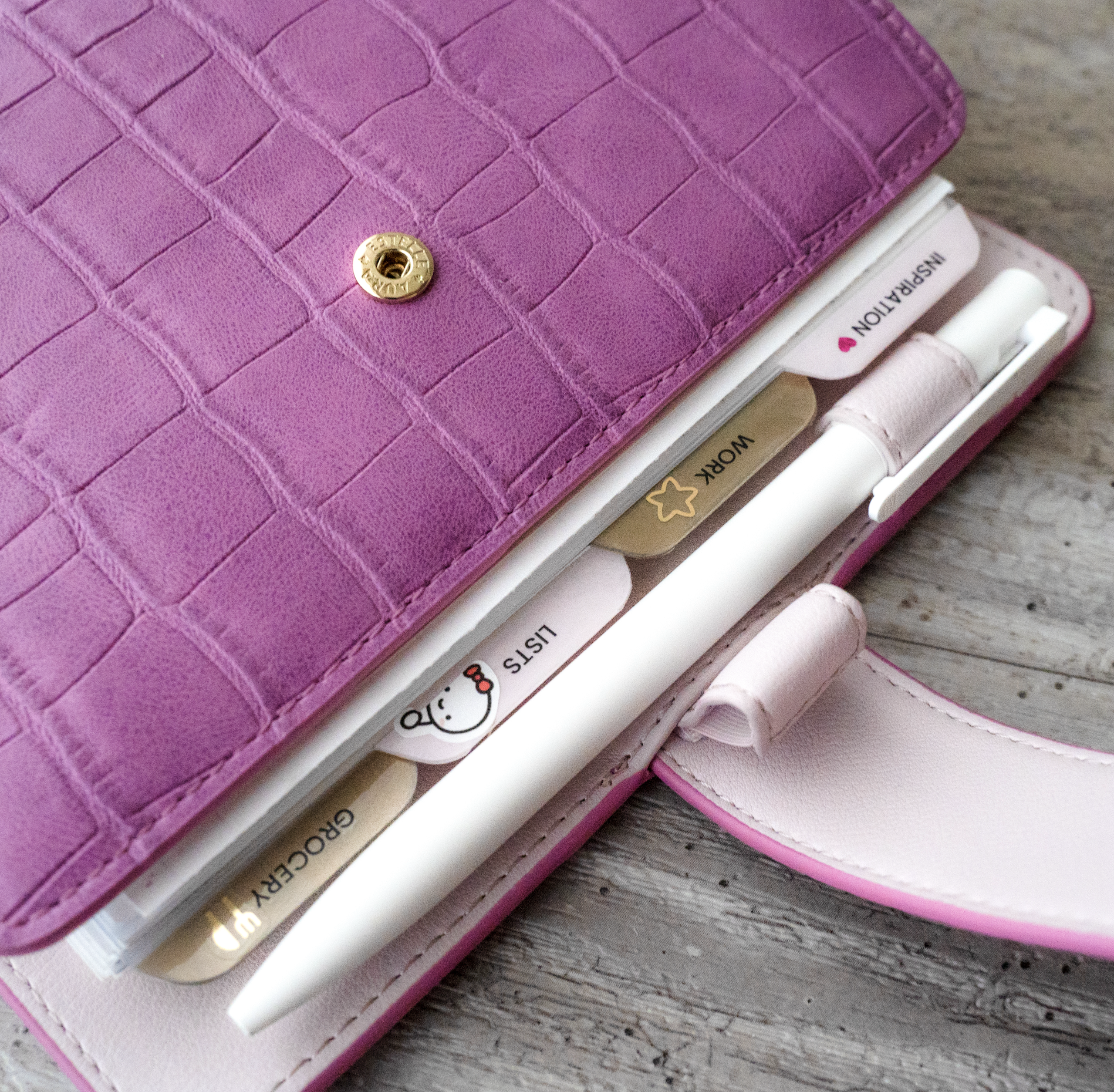 Side Tab Dividers - Glass Plastic - Semi Transparent