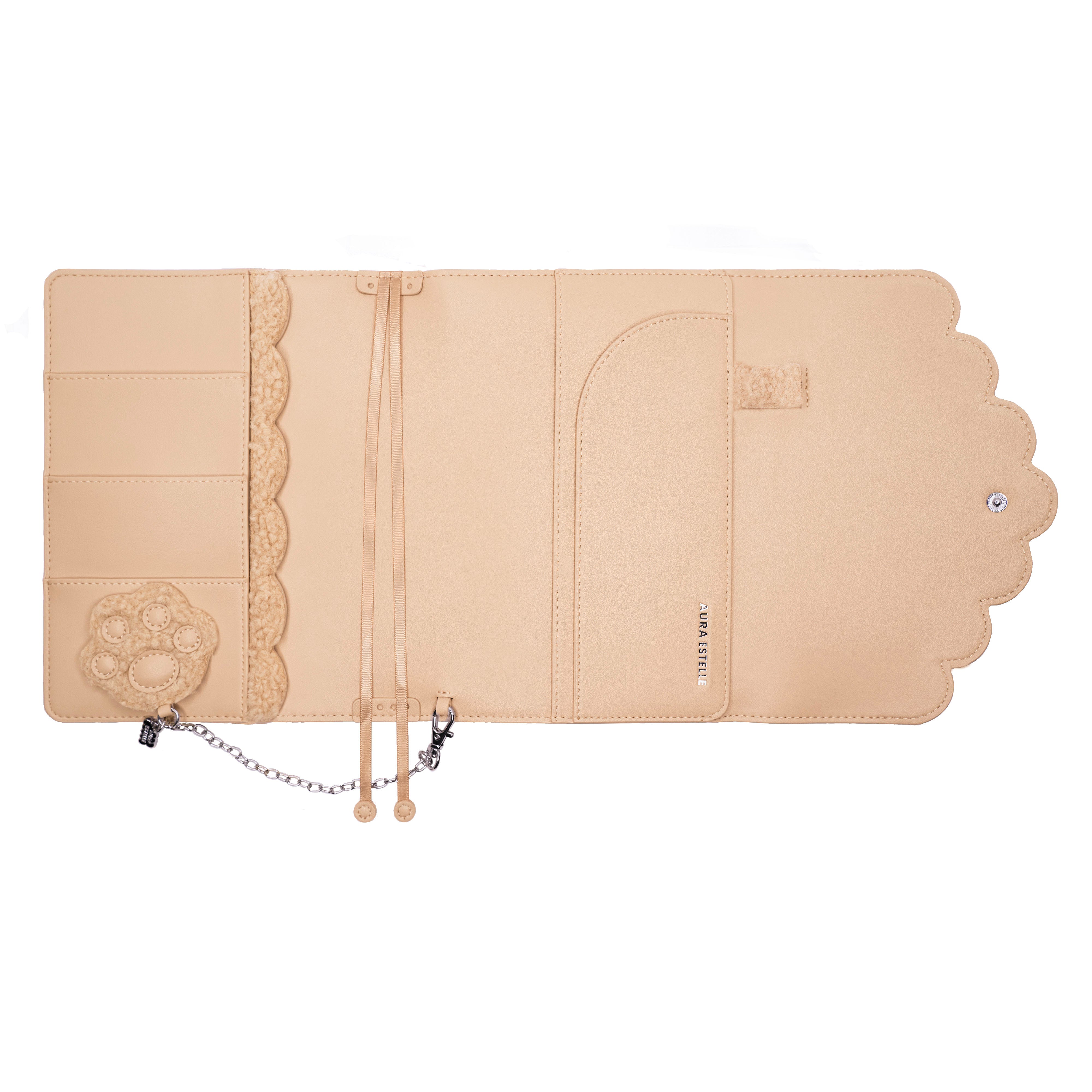 Shearling Planner Cover A5 - Teddy Bear