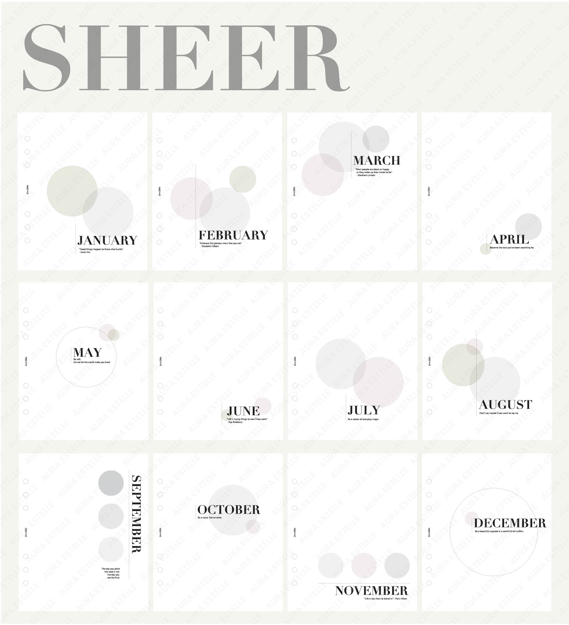 Sheer A5W Dashboards