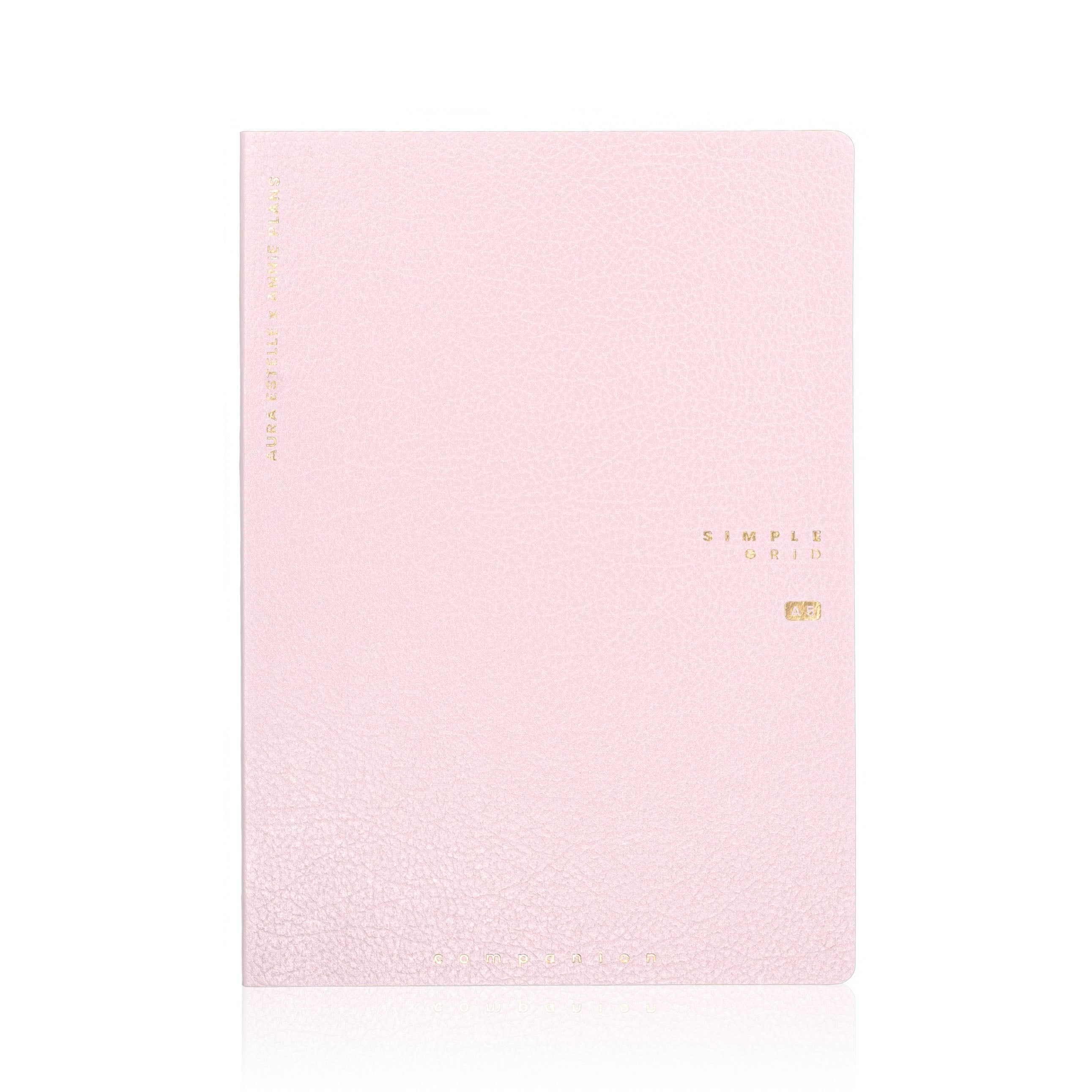 Simple Grid Companion Notebook A5