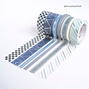 Dusty Blue Washi Box 1534