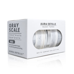 Gray Scale Washi Box 1533
