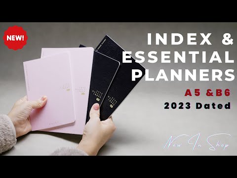 A5 WEEKLY ESSENTIAL PLANNER | 2023 DATED TOMOE RIVER PAPER