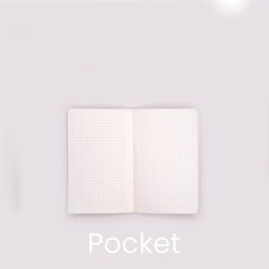 Simple Grid Companion Notebook Pocket