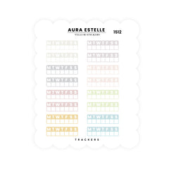 Washi Stickers | Trackers