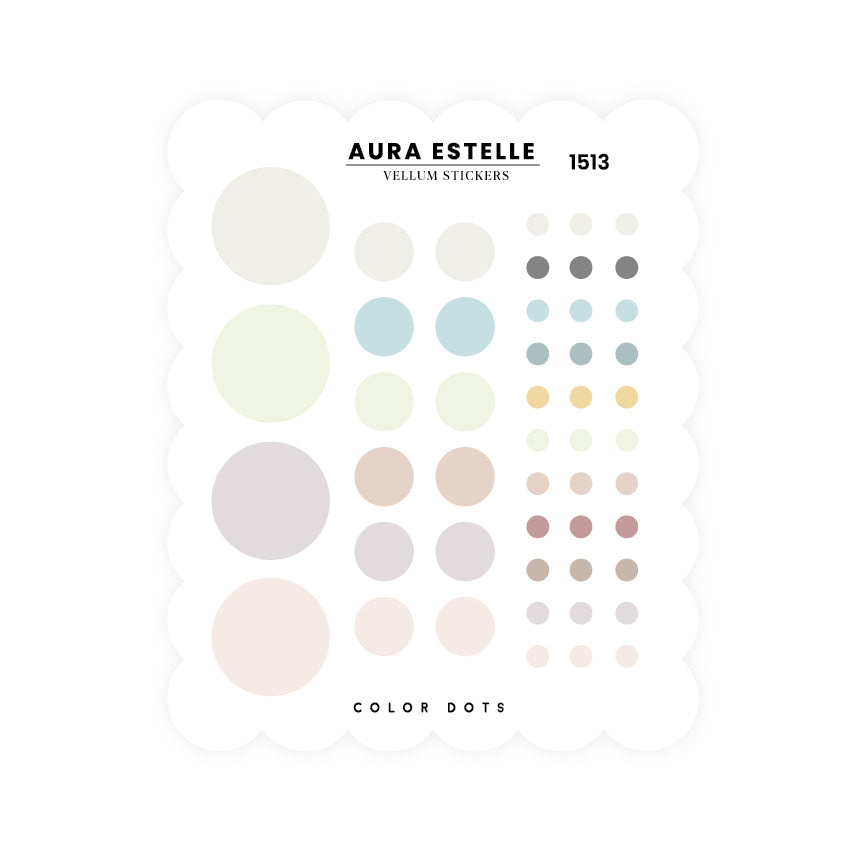 Washi Stickers | Color Dots