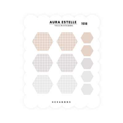 Washi Stickers | Hexagons
