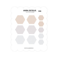 Washi Stickers | Hexagons