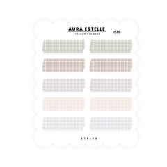 Washi Stickers | Ripped Stripes