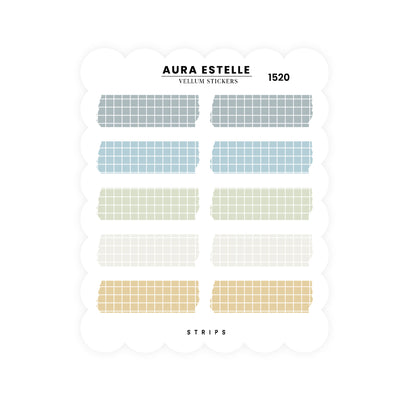 Washi Stickers | Ripped Stripes