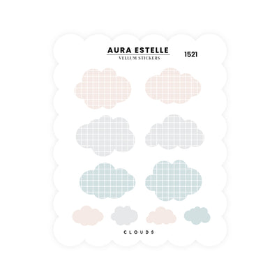 Washi Stickers | Clouds