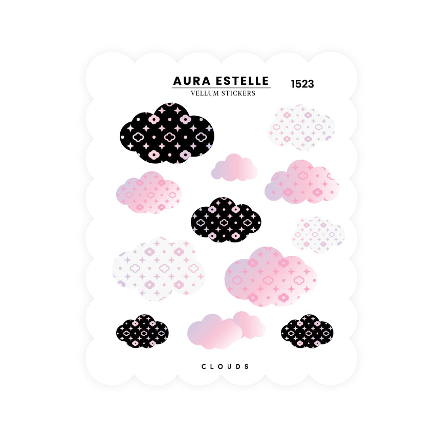 Washi Stickers | Clouds
