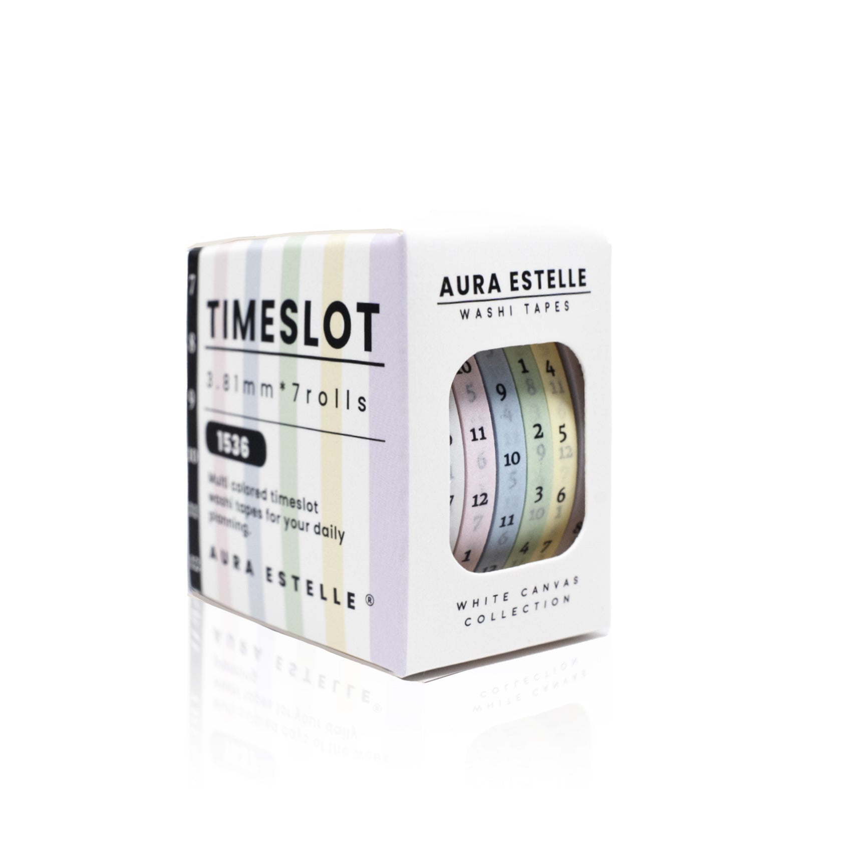 Time Slot Washi Box [Pastel] 0.15"
