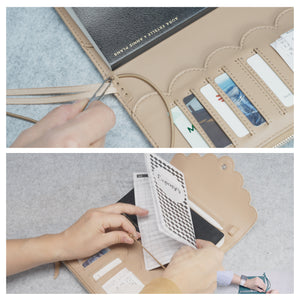 Shearling Planner Cover B6 - Teddy Bear