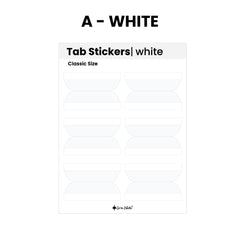 Classic Side/Top Tab Stickers
