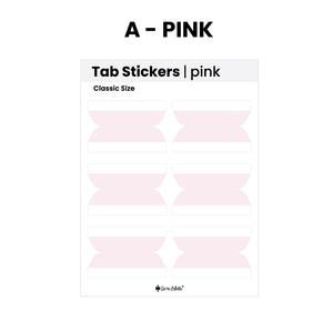 Classic Side/Top Tab Stickers