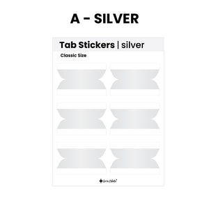 Classic Side/Top Tab Stickers
