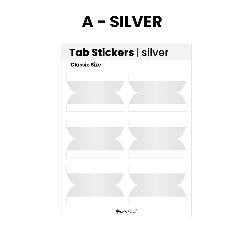 Classic Side/Top Tab Stickers
