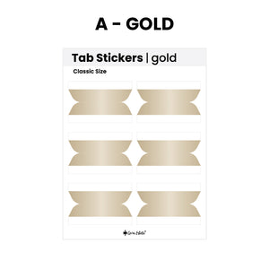 Classic Side/Top Tab Stickers