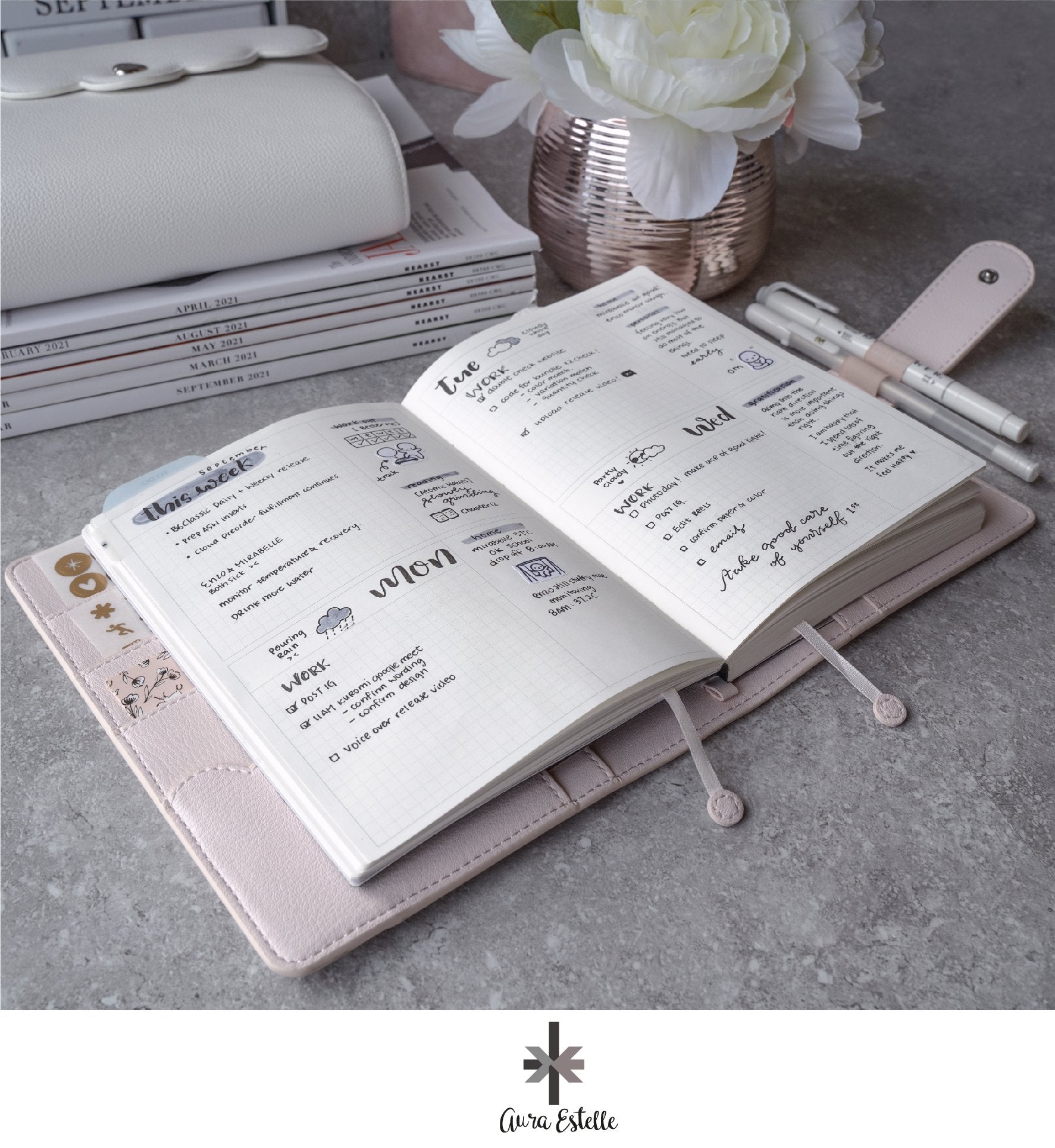 Airy Planner Cover B6 - Cake & Sprinkles