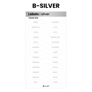 Classic Side/Top Tab Stickers