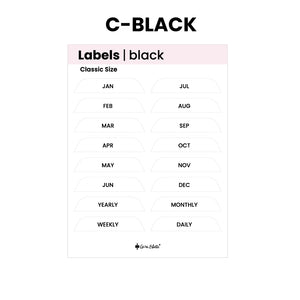 Classic Side/Top Tab Stickers