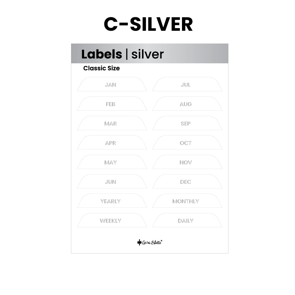 Classic Side/Top Tab Stickers