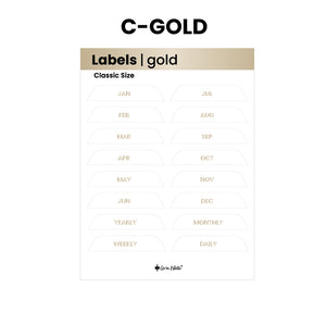 Classic Side/Top Tab Stickers