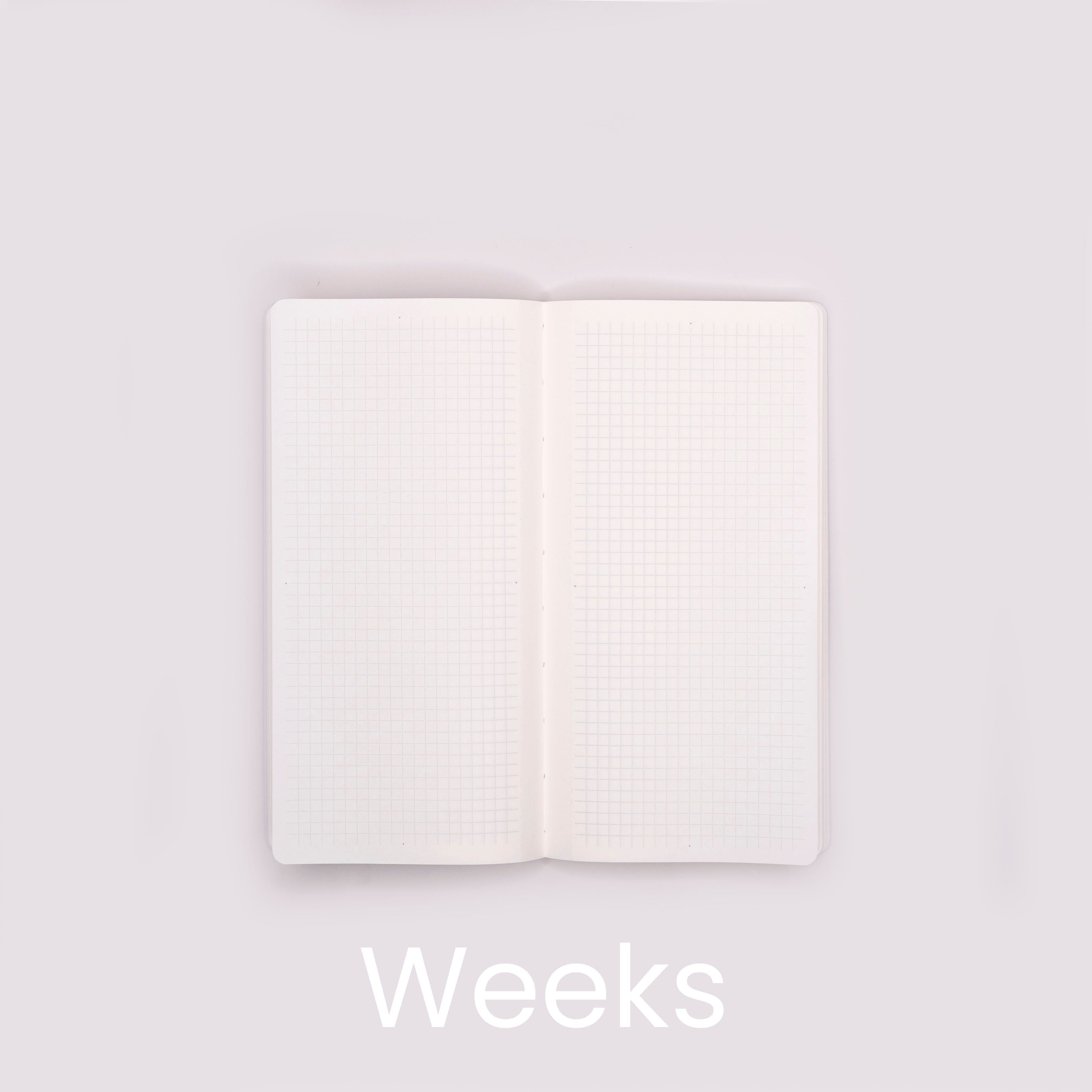 Simple Grid Companion Notebook Weeks